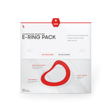 Evans E-Ring Pack Clear 12 13 14 16"