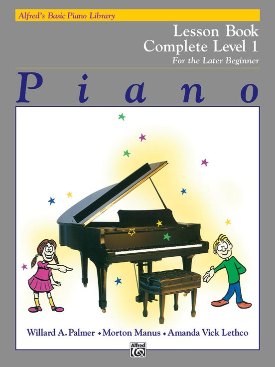 Alfred Basic Piano Library Lesson Complete Level 1