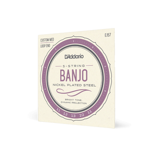 Daddario Banjo String Set Nickel Plated Steel