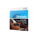 Daddario Flat Tops Phosphor Bronze Light 12 to 53
