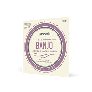 Daddario Banjo String Set Nickel Light Plus