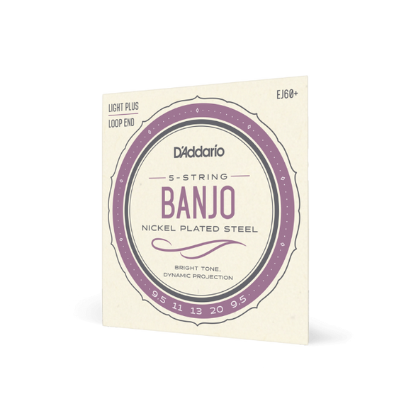 Daddario Banjo String Set Nickel Light Plus