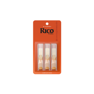 Rico Bb Clarinet Reeds 3pk Size 2.5