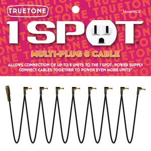 TrueTone 1 Spot Daisy Chain Multi-Plug 8 Cable