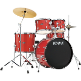 Tama Stagestar 5pc Complete Drum Kit Candy Red Sparkle