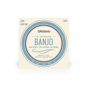 Daddario EJ60 Banjo String Set Nickel Light