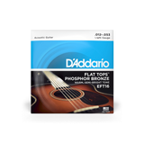 Daddario Flat Tops Phosphor Bronze Light 12 to 53