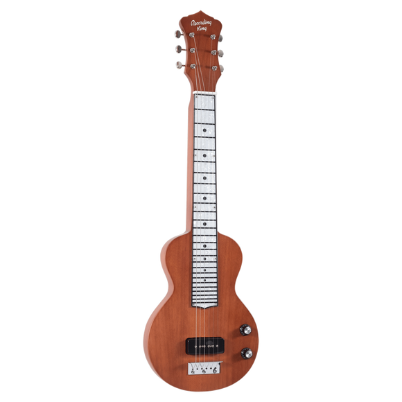 Recording King RG-31 Lap Steel P90 Natural Mahogany