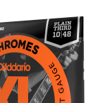 DAddario Chromes XL ECG23PL Plain Third 10-48