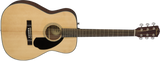 NEW Fender CC60S Concert Acoustic Guitar Natural