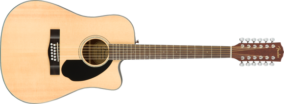 Fender CD-60SCE Dreadnought Cutaway 12-String Acoustic Guitar