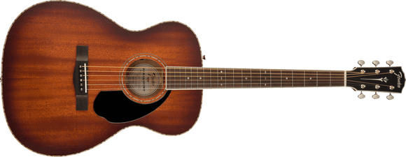 NEW Fender Paramount Orchestra PO220E Acoustic Guitar Aged Cognac w/ HSC
