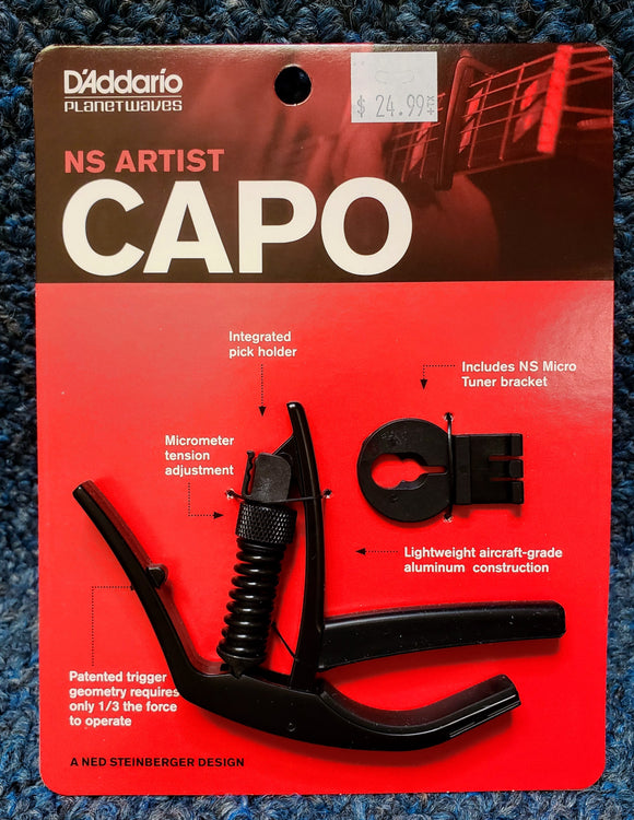 NEW D'Addario NS Artist Capo by Planet Waves