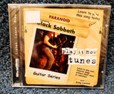NEW Learn Guitar for "Paranoid" by Black Sabbath - Play It Now Tunes CD