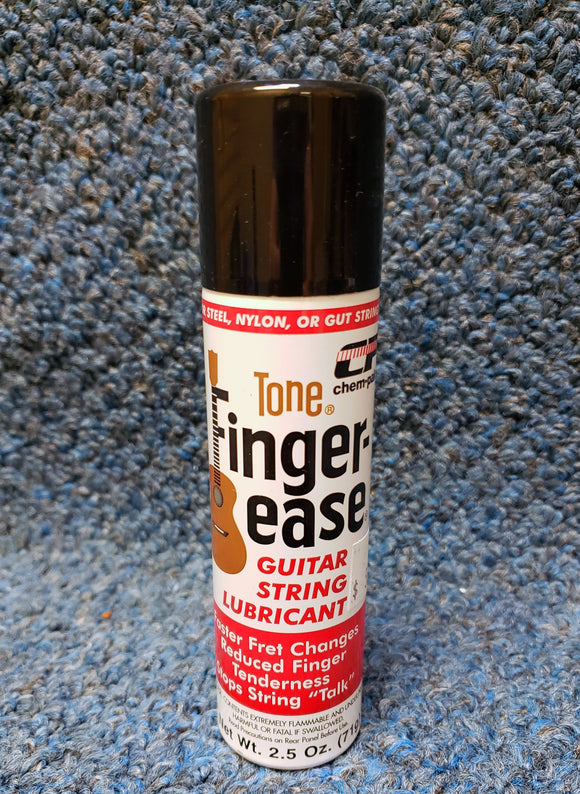 NEW Tone Finger-Ease Guitar String Lubricant - 2.5 Oz Can