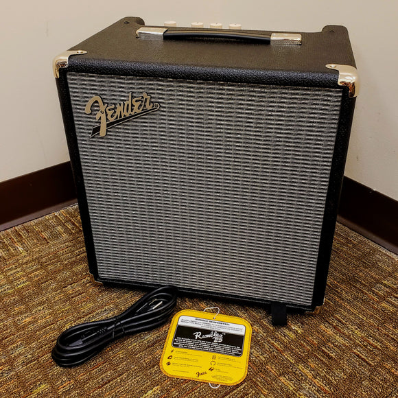 NEW Fender Rumble 25 - Electric Bass Guitar Combo Amplifier - 25 watts