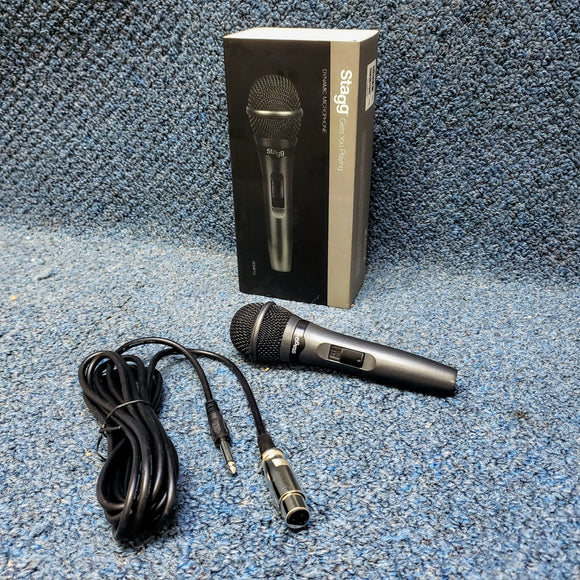NEW Stagg SDMP15 Microphone and Cable