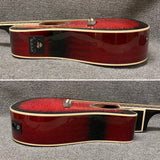 NEW Ibanez PF28ECE-TRS Acoustic Guitar - Transparent Red Sunburst