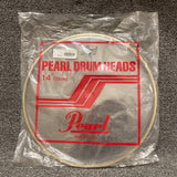 NOS Pearl 14" CT Clear 1-Ply Drum Head