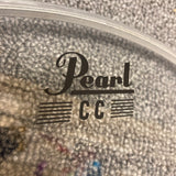 Pearl 14" CC Clear 1-Ply Drum Head w/ Frosted Dot