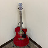 Yamaha FSX800C Acoustic Electric Guitar Ruby Red
