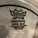 NOS Remo 8" PTS Pinstripe Super Dark Clear Pre Tuned Drum Head PT-5608-PS