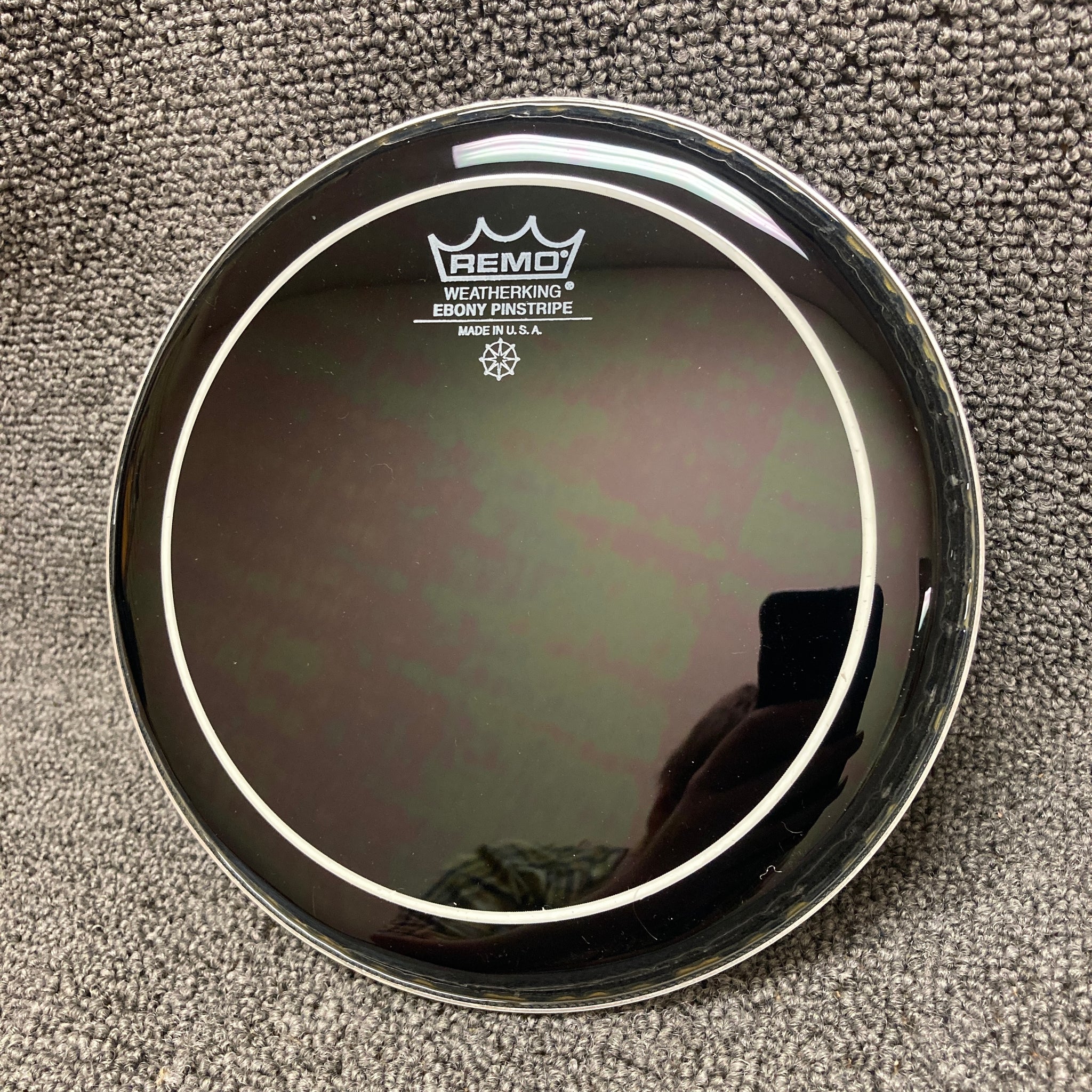 Remo 8 Ebony Pinstripe Drum Head ES 0608 PS Mountain Music