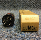 Philco, DuMont and GE Tubes NOS 6BQ7A 6K6GT