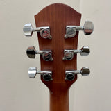 Carlo Robelli CRB-35 Acoustic Electric Guitar Black Flame