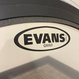 NOS Evans 24" GMAD Clear Bass Drum Head w/ Foam Rings BD24GMAD