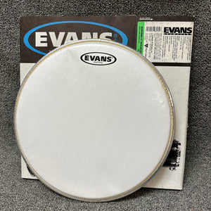 Evans Marching 13" Kevlar Batter Head with Internal Ring Smooth White
