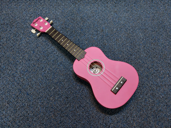 NEW Amahi Penguin PGUKPI Soprano Pink Ukulele W/ Bag