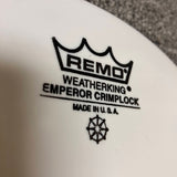 NOS Remo 10" Emperor Crimplock Smooth White Drum Head BE-0210-MP