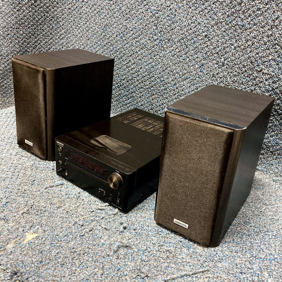 Onkyo CD Player and w/ Speakers