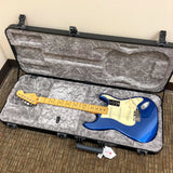 Fender American Ultra Stratocaster Cobra Blue w/ TSA Case