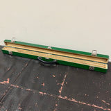 Fiberglass Dual 4/4 Bow Case Green