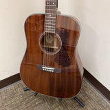 Guild D-120 Dreadnought Acoustic Guitar All-Solid Mahogany w/ Deluxe Soft Case