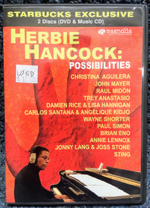 Herbie Hancock "Possibilities" Documentary DVD and audio CD