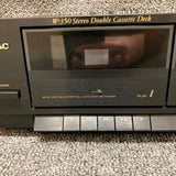 TEAC W350 Dual Cassette Deck AS IS