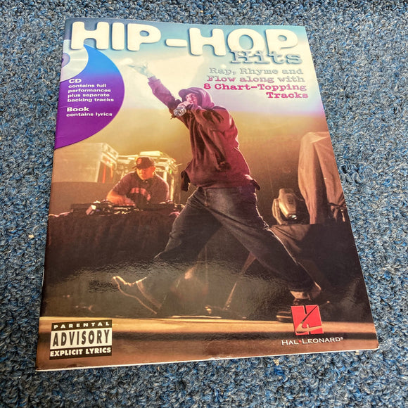 Hal Leonard Hip-Hop Hits Rap-Along Book w/ CD