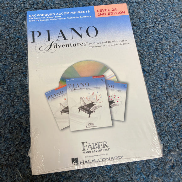 Piano Adventures Level 2A Background Accompaniment CD