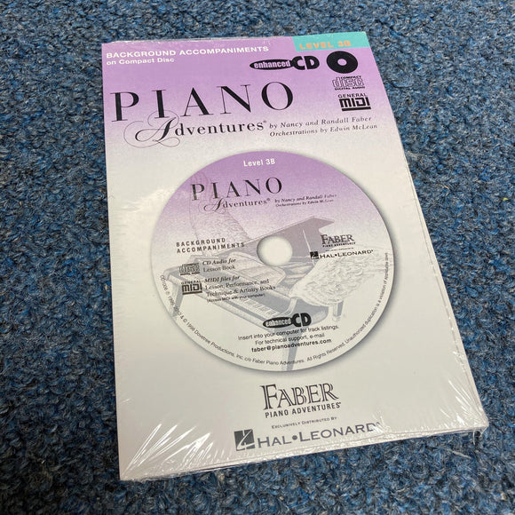 Piano Adventures Level 3B Background Accompaniment CD