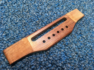 Rosewood Acoustic Guitar Bridge, Adjustable