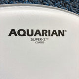 NOS Aquarian 18" Super-2 Coated Tom Head TCS-2-18