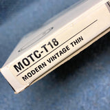 NOS Aquarian 18" Modern Vintage Thin Coated Tom Head MOTC-T18