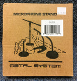 Metal System SM515 Fixed-Height Compact Desk Microphone Stand