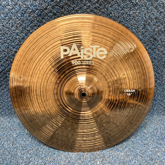 NEW Paiste 900 Series Crash Cymbal 16