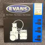 NOS Evans 13" MX Frost Tenor Drum Head TT13MXF B STOCK