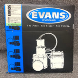 NOS Evans 13" Rare MX Gold Standard Marching Snare Batter Head w/ Internal Ring SB13MXGS