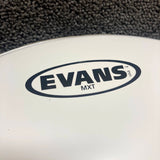 NOS Evans 13" MX White Tenor Drum Head TT13MXW